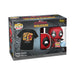 Funko Pop! & Tees (Adult): Deadpool & Wolverine - Deadpool & Wolverine Best Bubs Bobble-Head Vinyl Figure And T-Shirt (L