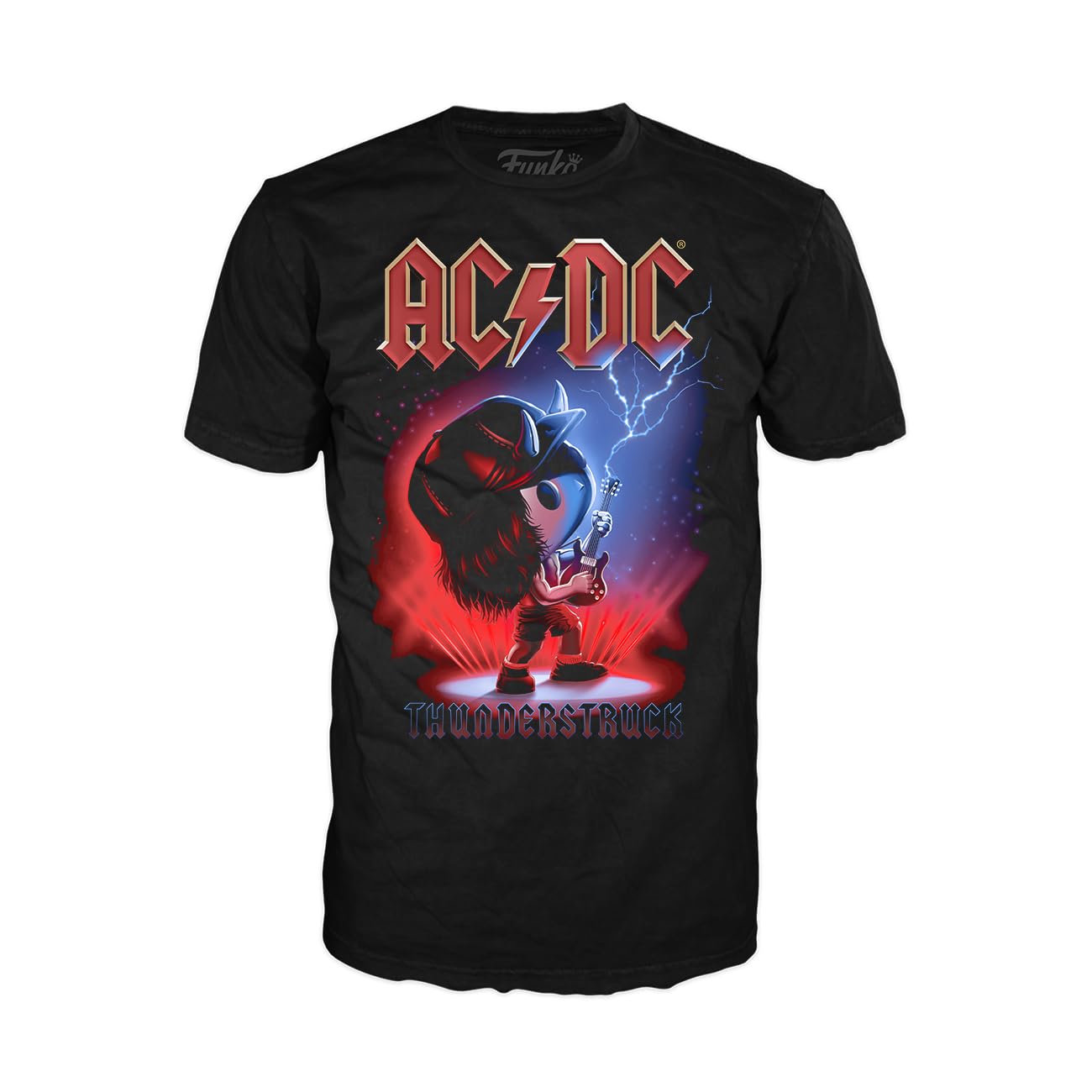 Funko Pop! Tees (Adult): Ac/Dc - Thunderstruck T-Shirt (L)