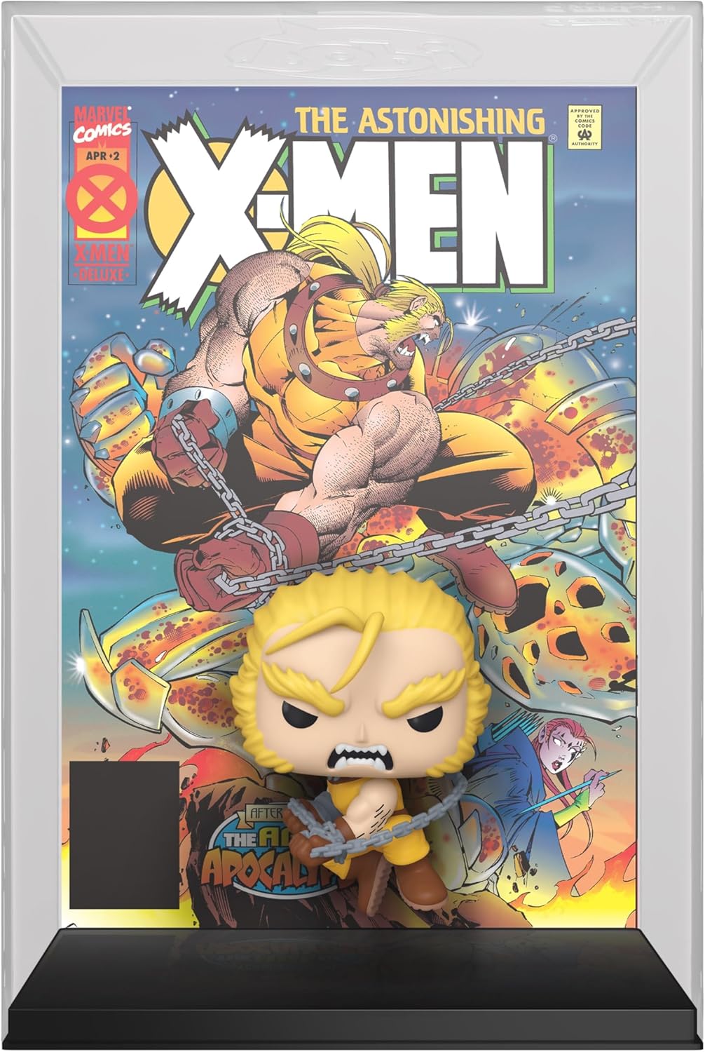 Funko POP! Comic Cover: Marvel - Age Of Apocalypse - Sabretooth - Amazon Exclusive - Collectable Vinyl Figure - Gift Idea - Official Merchandise - Toys for Kids & Adults - Comic Books Fans