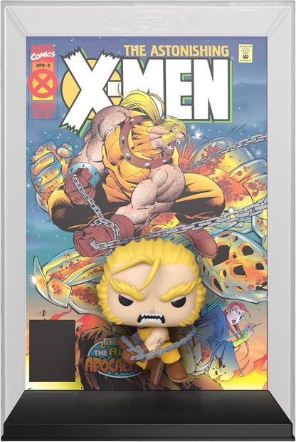 Funko POP! Comic Cover: Marvel - Age Of Apocalypse - Sabretooth - Amazon Exclusive - Collectable Vinyl Figure - Gift Idea - Official Merchandise - Toys for Kids & Adults - Comic Books Fans