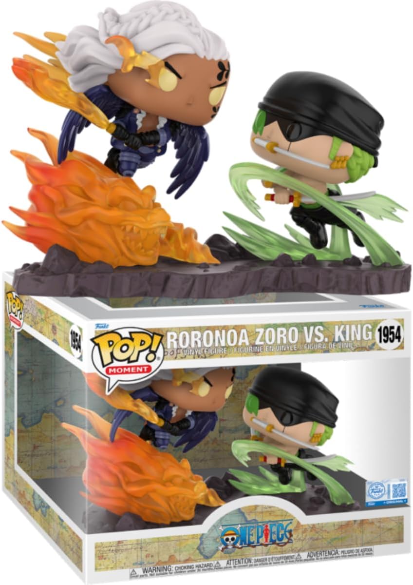 Funko Pop! Moment: One Piece - Roronoa Zoro Vs King (Special Edition) #1954 Vinyl Figure