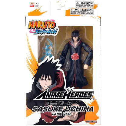 Bandai Anime Heroes: Naruto - Sasuke (Ver. Taka) Action Figure (36967)