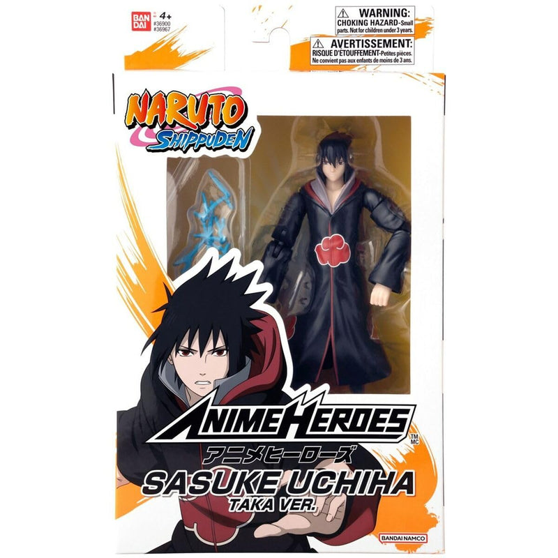 Bandai Anime Heroes: Naruto - Sasuke (Ver. Taka) Action Figure (36967)