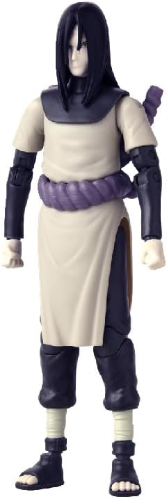 BANDAI - Anime Heroes - Naruto Shippuden - Figure Orochimaru - Official Licensed Naruto Shippuden - Articulated Orochimaru Figure 17 cm - Manga Action Figure - Toy for Children from 4 Years - 36968