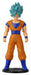 DRAGON BALL Flash Series Super Saiyan Blue Goku Anime Figure | 4'' Tall SS Blue Goku Action Figure | Super Merch Contains Collectible Coin Manga