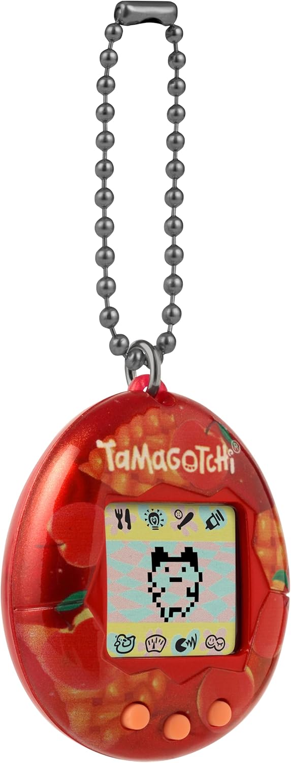TAMAGOTCHI BANDAI Virtual Pet Original Apple Sweets, Multicolor 42986 Electronic Toy for Ages 8+, Your Favorite Electronic Pet is Back with Other Designs