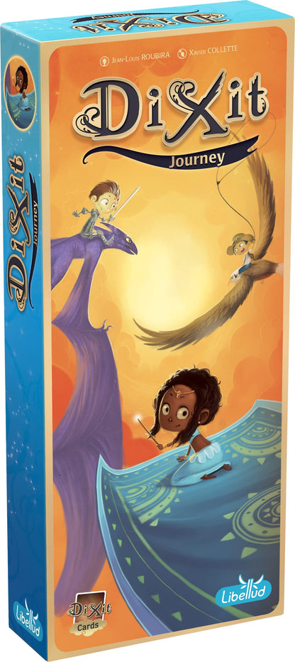 Asmodee Libellud | Dixit Journey | Expansion | Multi-Award Winning Imagination & Creativity Game | Ages 8+ | 3 to 8 Players | 30 Minutes per Game | Multilanguage (includes Spanish