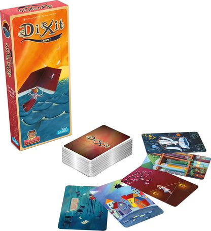 Asmodee Libellud | Dixit Quest | Expansion | Multi-Award Winning Imagination & Creativity Game | Ages 8+ | 3 to 8 Players | 30 Minutes per Game | Multilanguage (includes Spanish