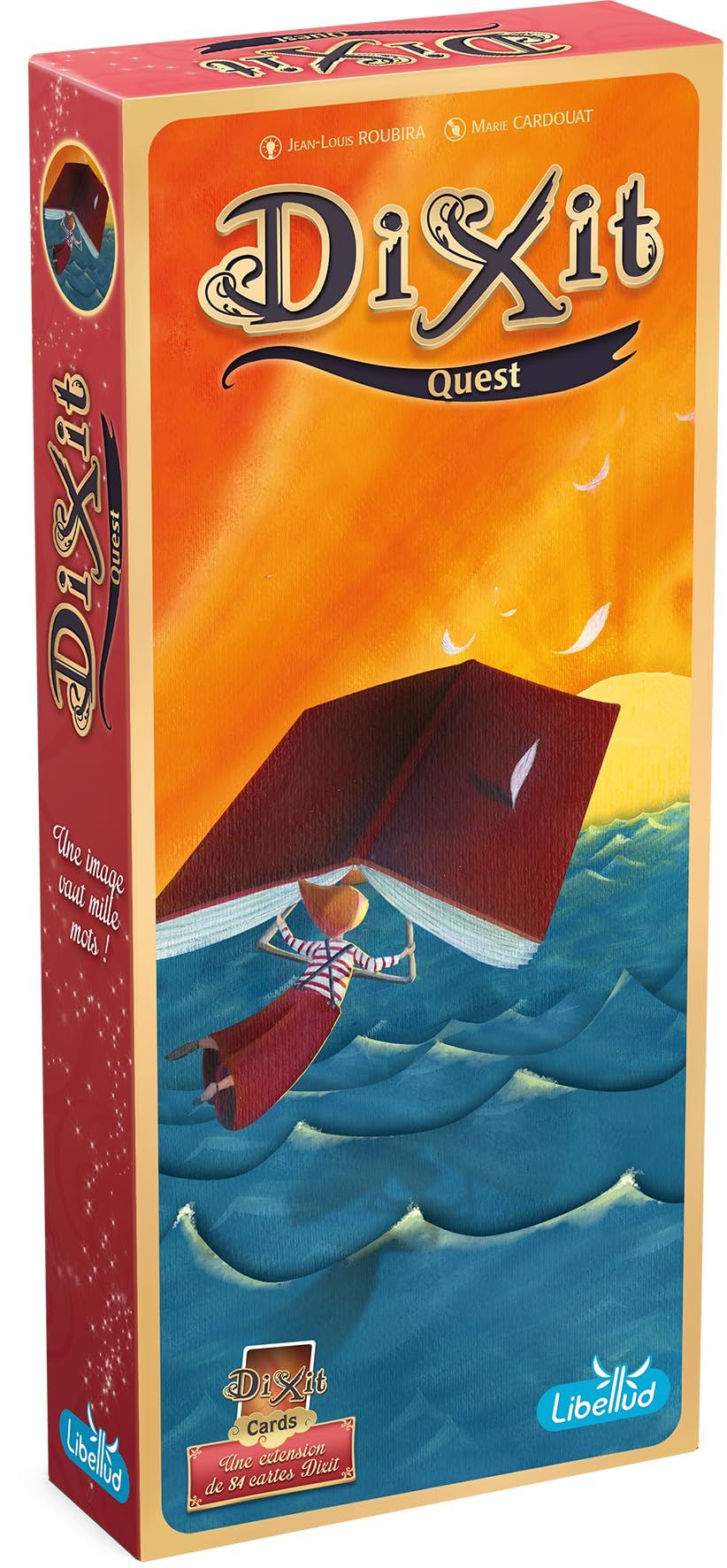 Asmodee Libellud | Dixit Quest | Expansion | Multi-Award Winning Imagination & Creativity Game | Ages 8+ | 3 to 8 Players | 30 Minutes per Game | Multilanguage (includes Spanish