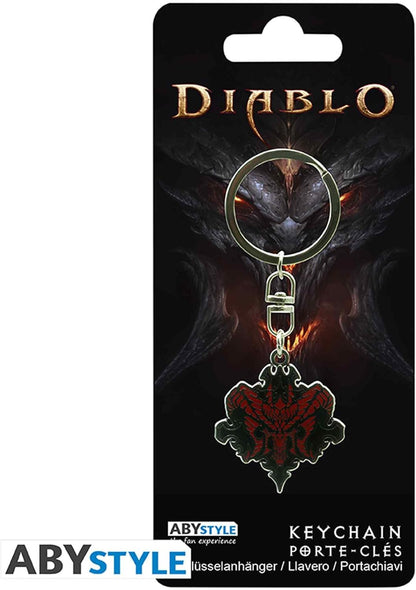 ABYstyle Diablo Logo Metal Keychain