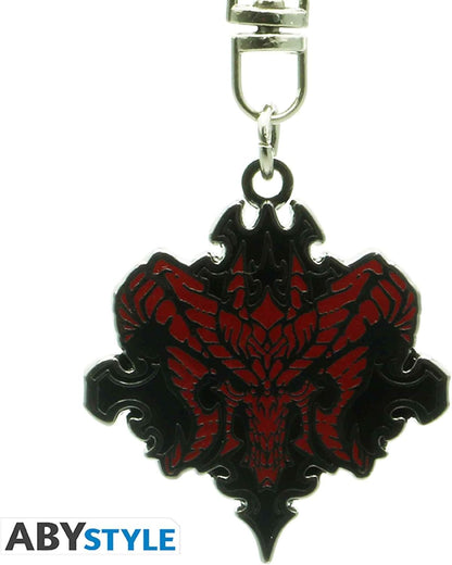 ABYstyle Diablo Logo Metal Keychain