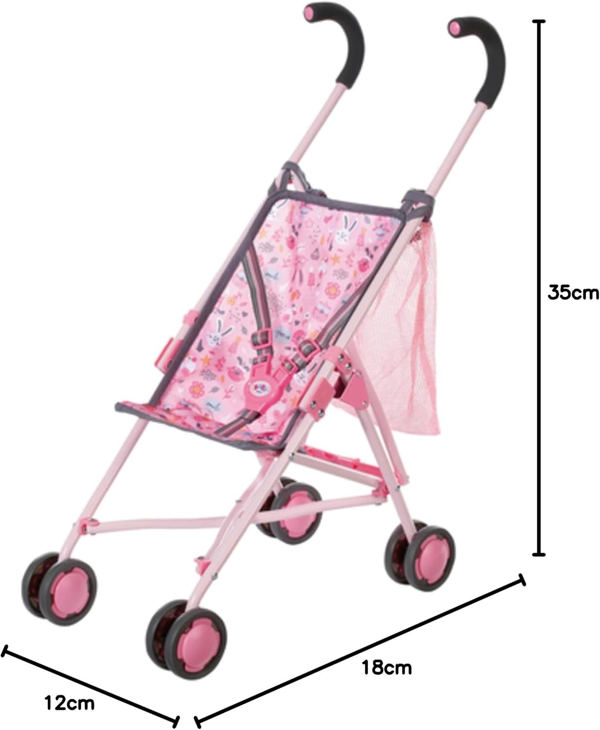 BABY born Stroller with Ba