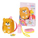 BABY Born Zapf Creation 834961 Nursery Set 36 cm-Yellow Doll Backpack in Bear Shape with Lunch Box and Water Bottle