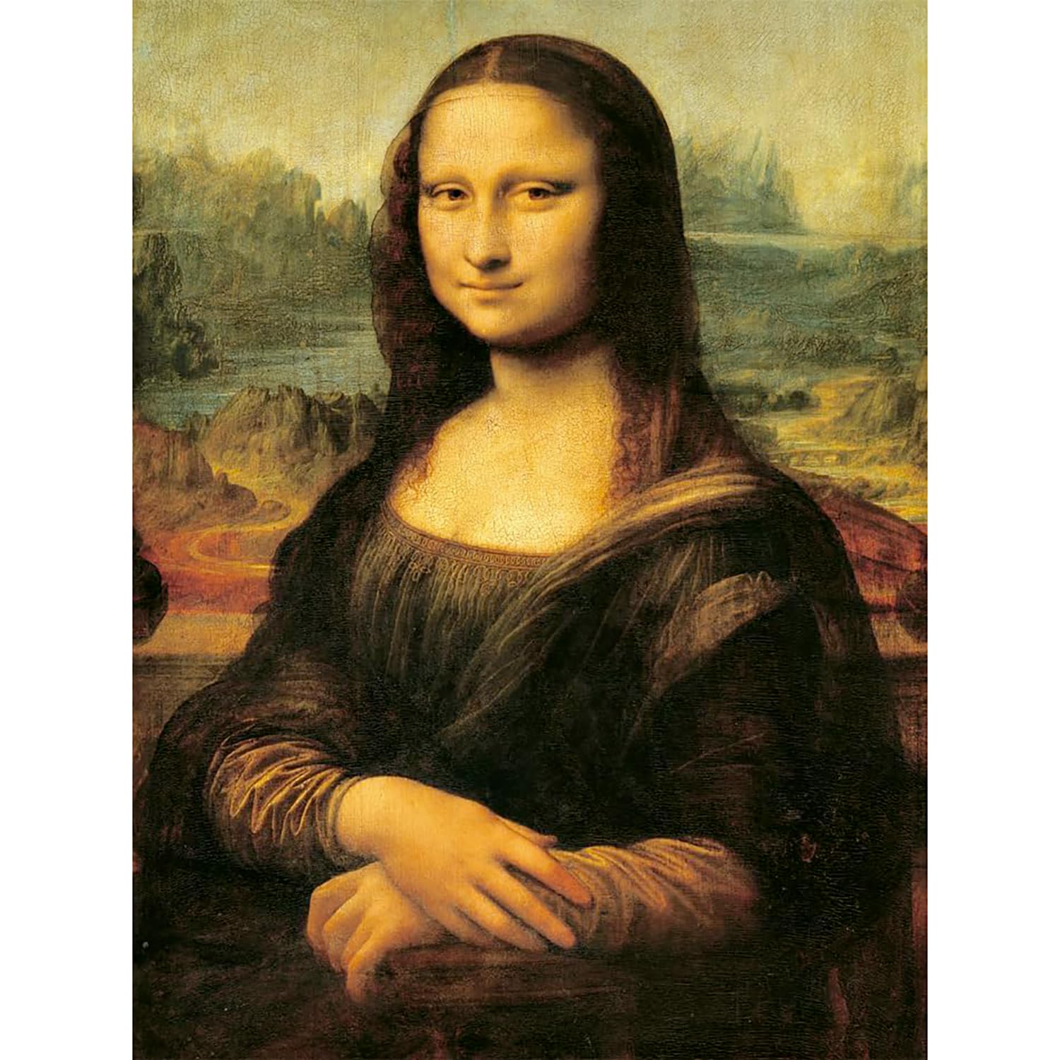 Ravensburger 12000058 - Leonardo: La Gioconda - 1000 Piece Jigsaw Puzzle - Adult and Youth Jigsaw Puzzles from 14 Years, Art Jigsaw Puzzles, Painting Puzzle