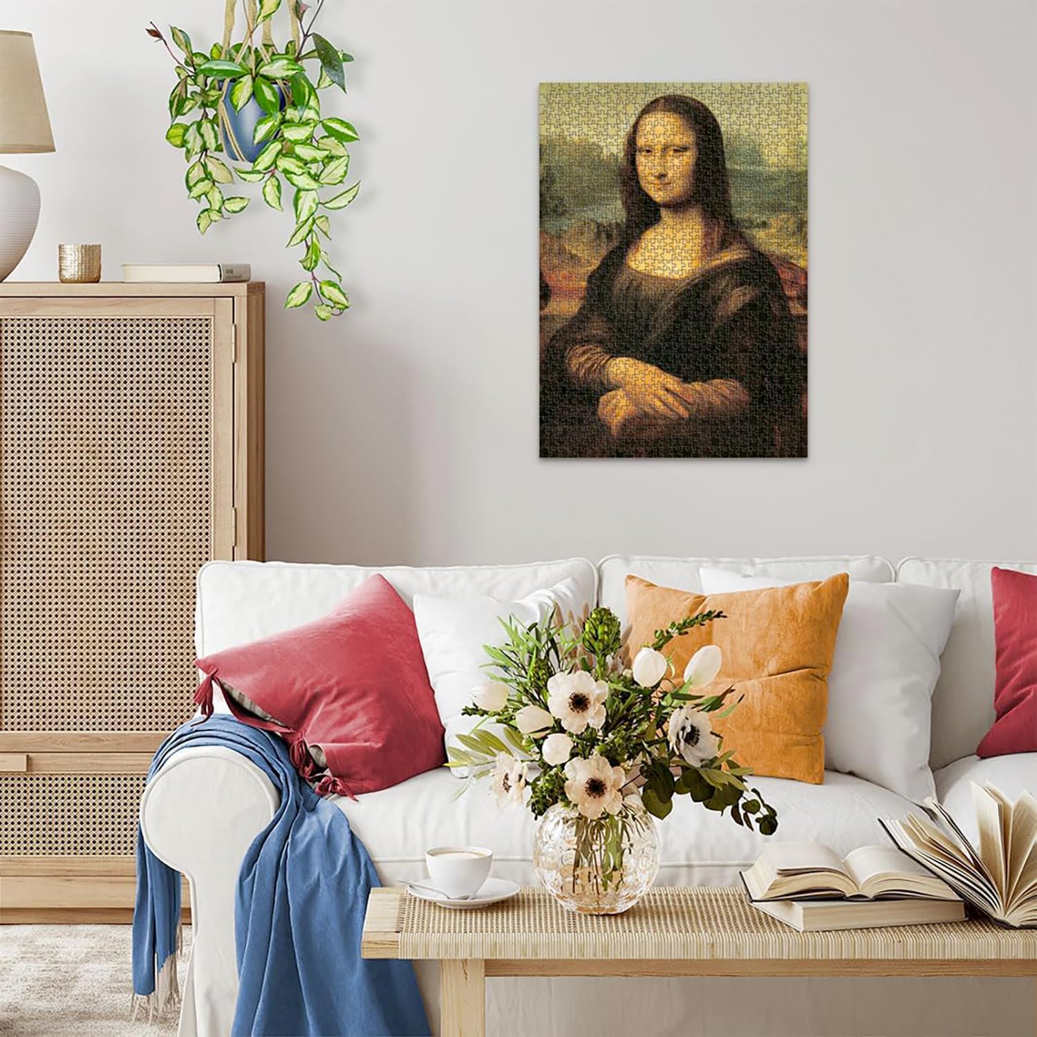 Ravensburger 12000058 - Leonardo: La Gioconda - 1000 Piece Jigsaw Puzzle - Adult and Youth Jigsaw Puzzles from 14 Years, Art Jigsaw Puzzles, Painting Puzzle