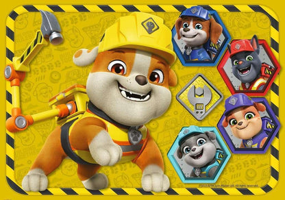 Ravensburger 2x12 Teile - Paw Patrol - Bulldoge Rubble und sein Team