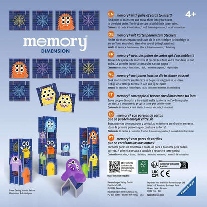 Ravensburger Dimension 22467 22467-memory The classic game attractive added value. For 2-4 game-loving memory fans from 4 years