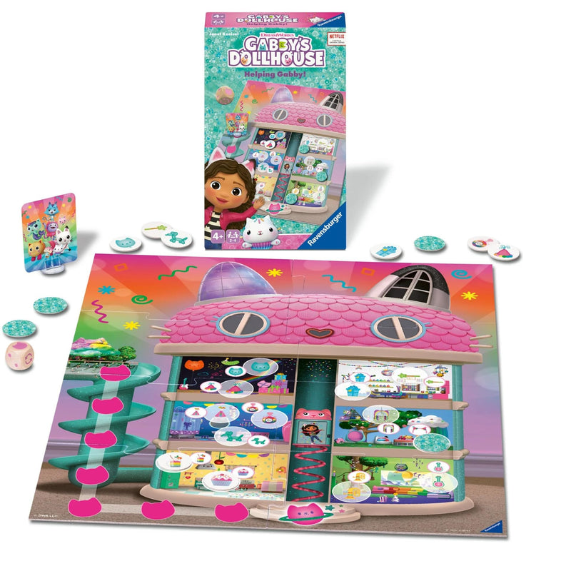 Ravensburger - The Travel Game Gabby's Dream House