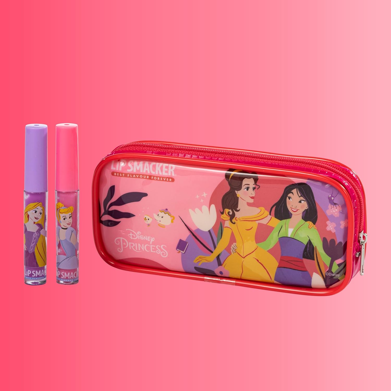 Lip Smacker Disney Princess: Lip Gloss & Pouch Set (1510678E)