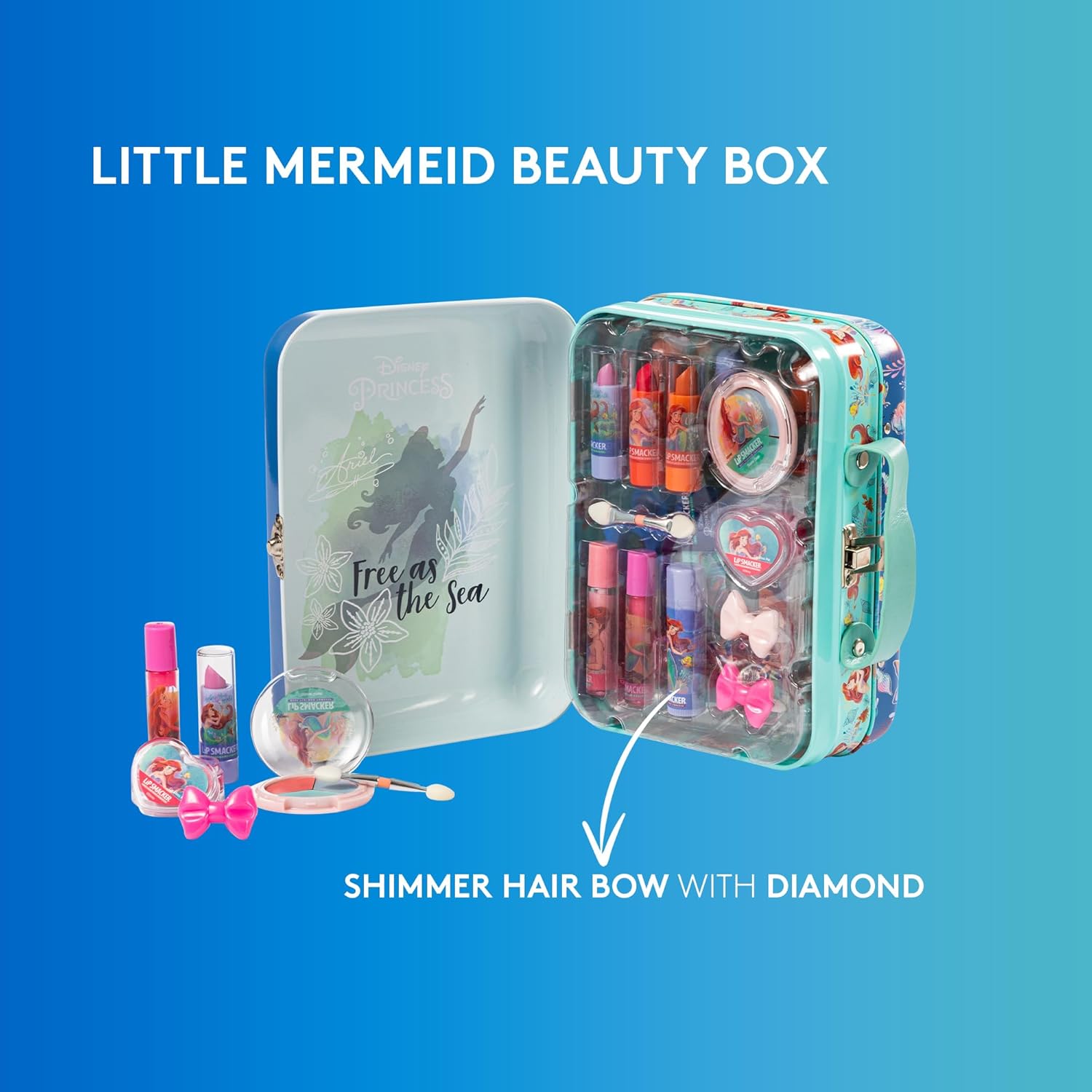 Lip Smacker Disney Princess: Ariel - Beauty Box Tin (1510694E)