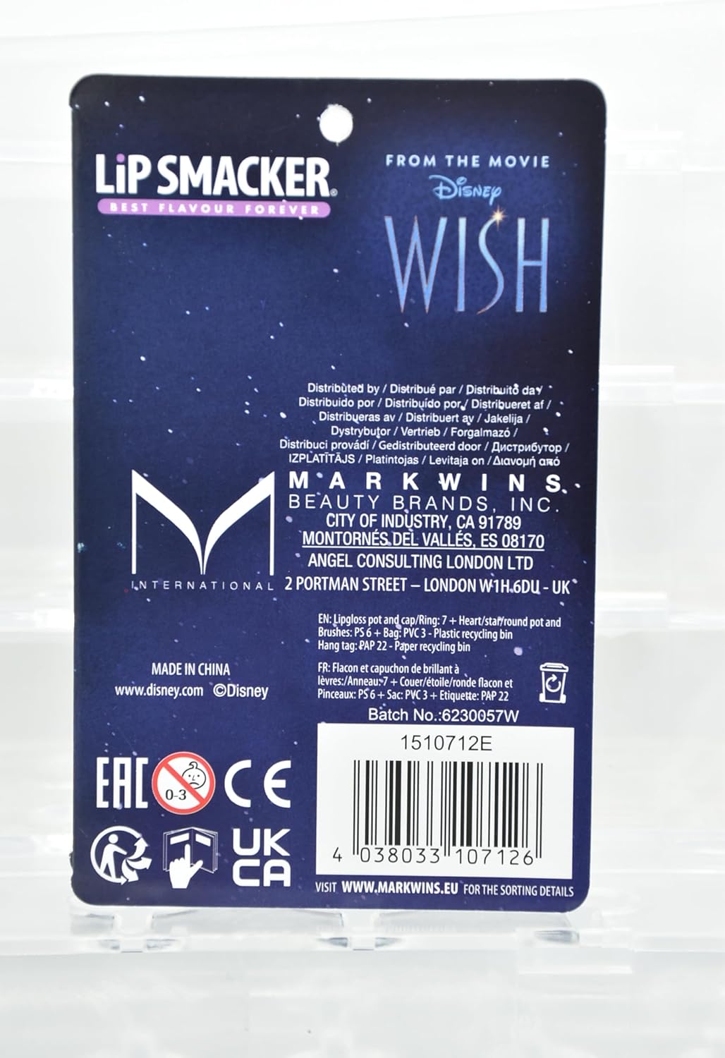 Lip Smacker Disney Wish: Essential Makeup Bag (1510712E)