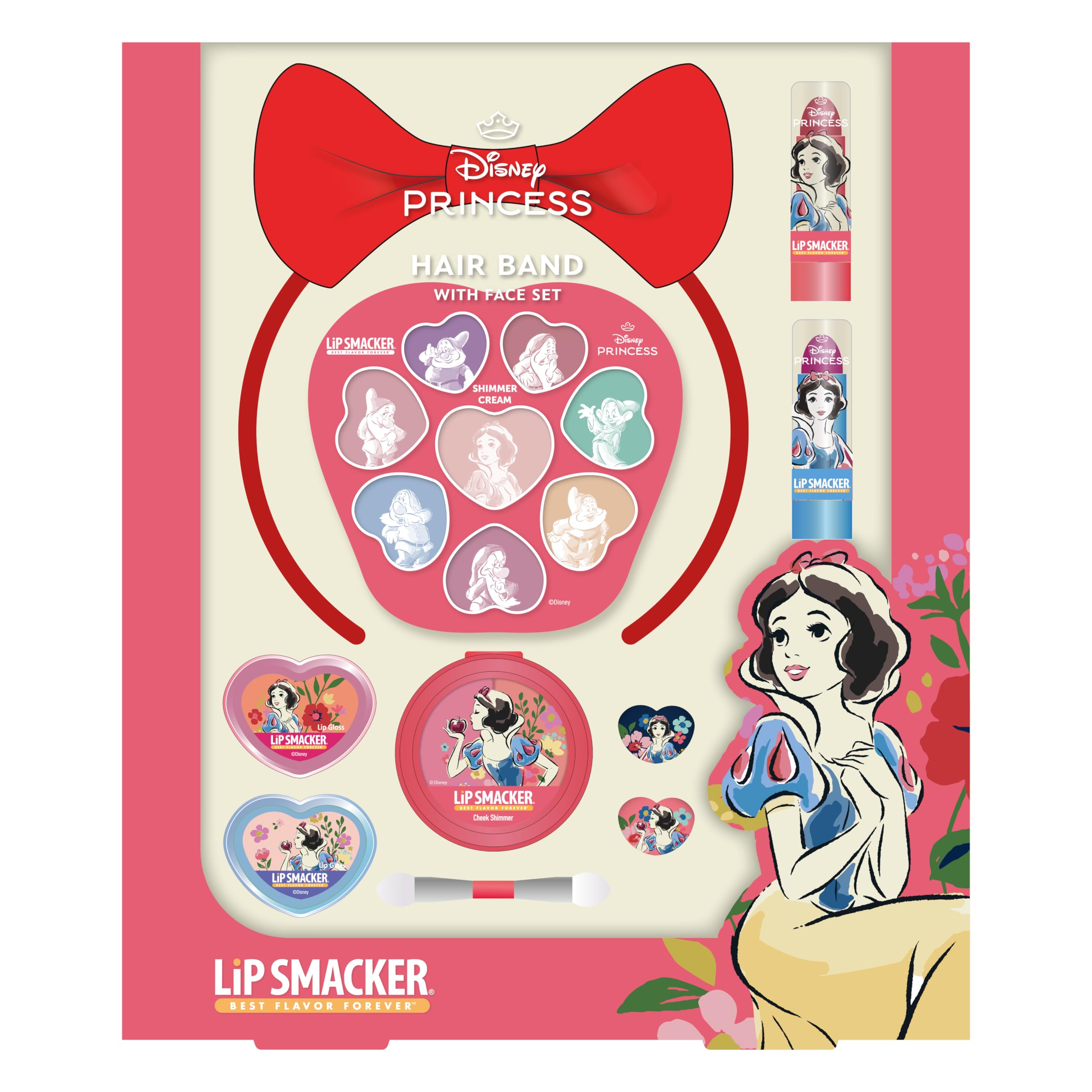 Lip Smacker Disney Snow White: Hair Band With Face Set (1510726E)