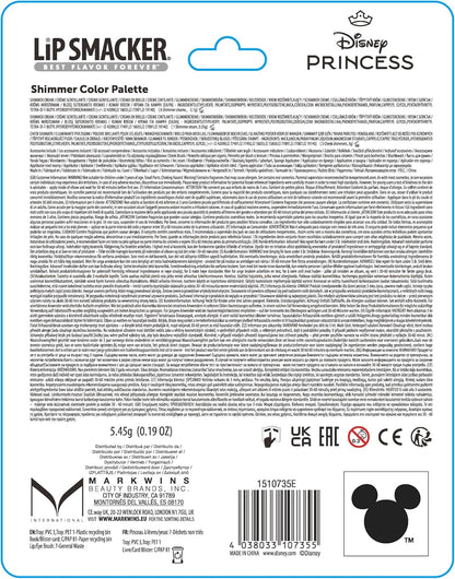 Lip Smacker Disney Princess: Shimmer Color Palette (1510735E)