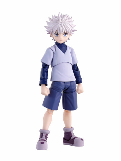 TAMASHII NATIONS S.H. Figuarts Hunter x Hunter Killua, ca. 135 mm, PVC und ABS, Actionfigur vorbemalt