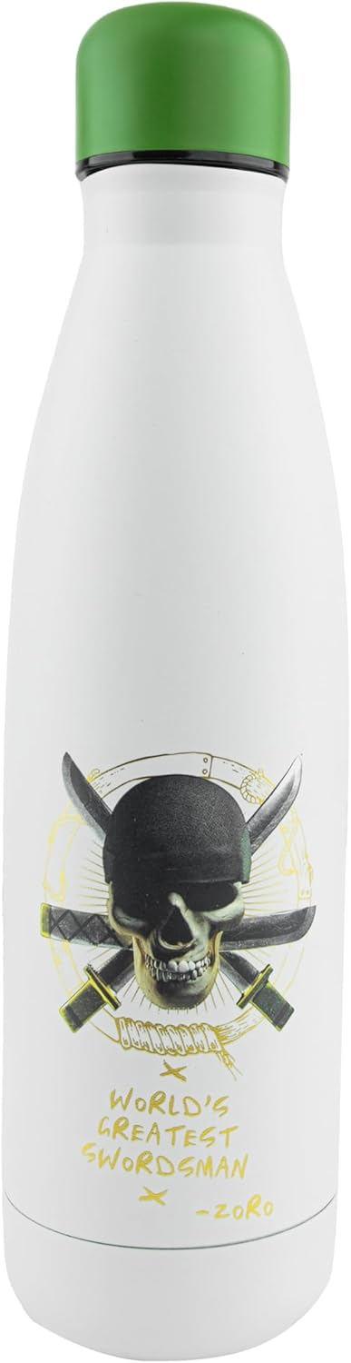 Cinereplicas Animation: One Piece - Zoro Stainless Water Bottle (Cr4093)