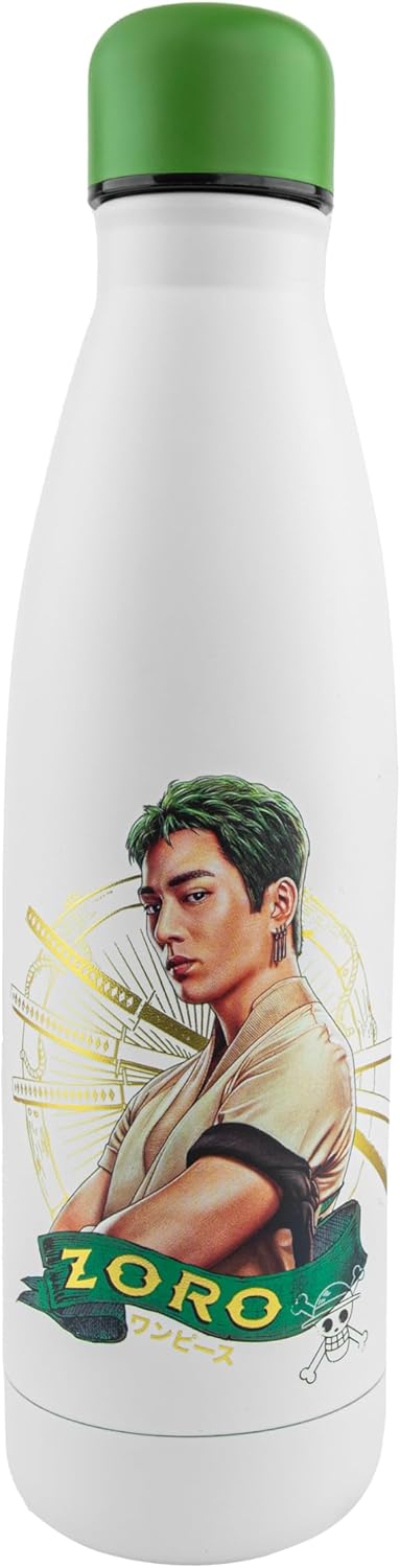 Cinereplicas Animation: One Piece - Zoro Stainless Water Bottle (Cr4093)