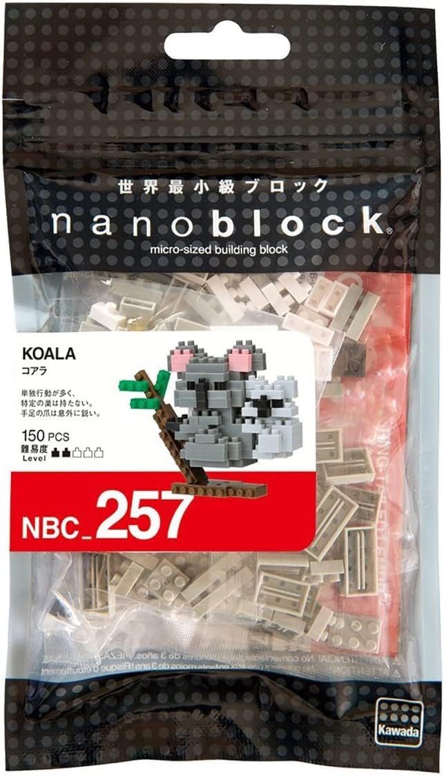 nanoblock - Animals - Koala, Collection Series Building Kit