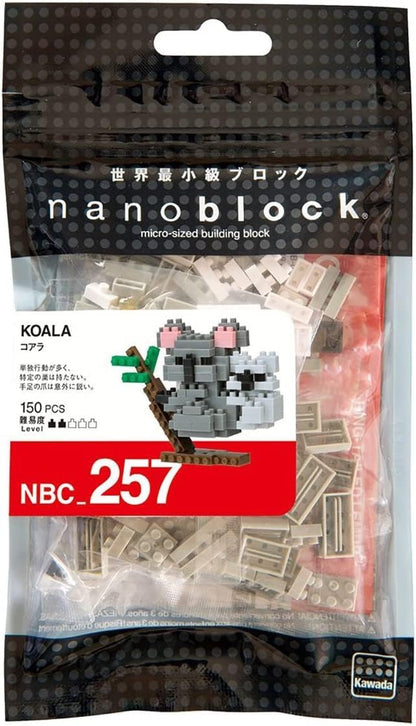 nanoblock - Animals - Koala, Collection Series Building Kit