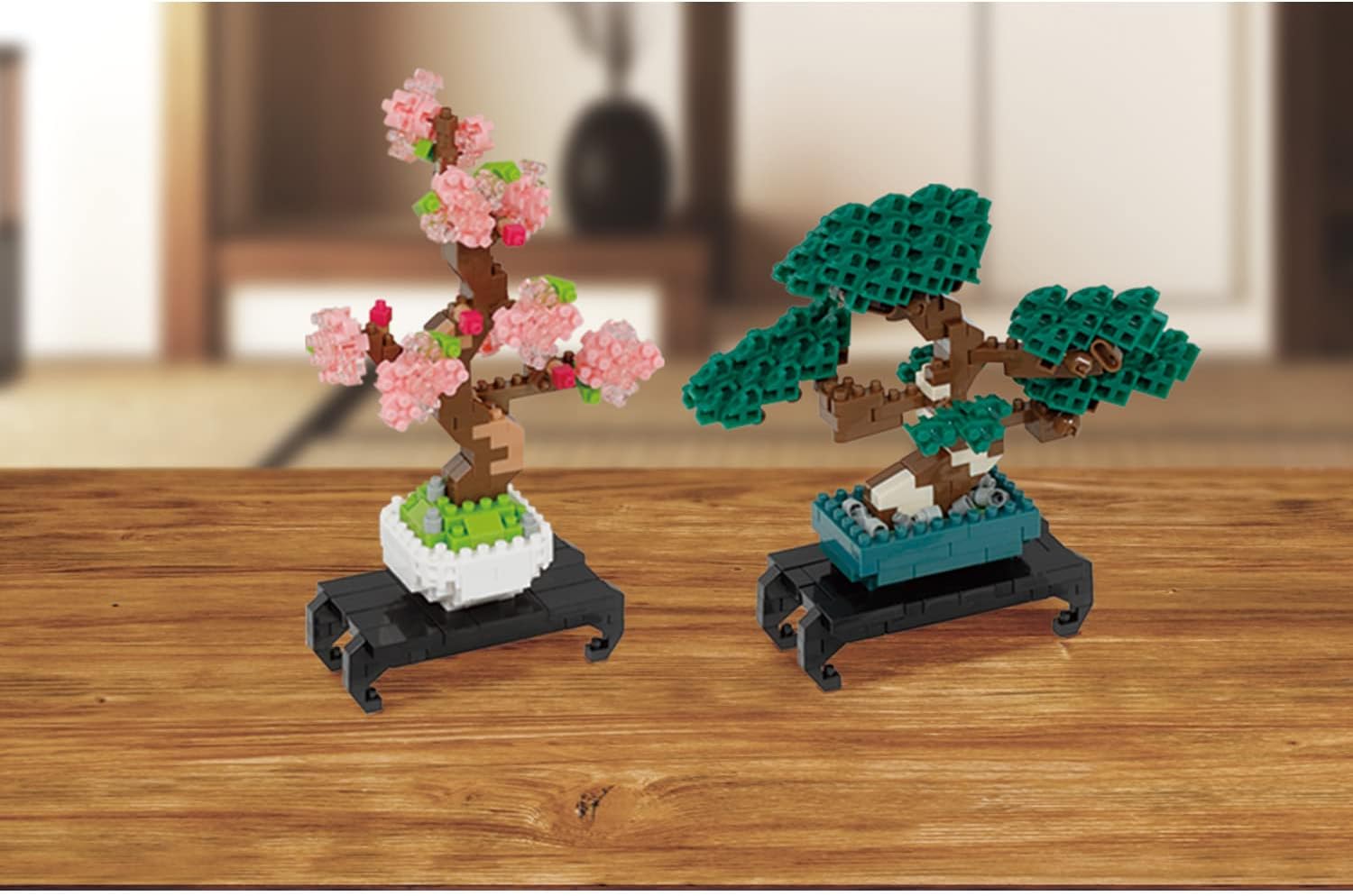 Bandai Nanoblock: Object -  Bonsai Building Block Figure (Nbc224)