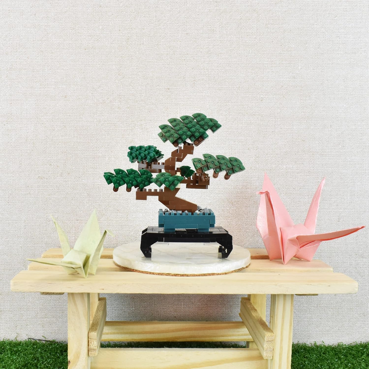 Bandai Nanoblock: Object -  Bonsai Building Block Figure (Nbc224)