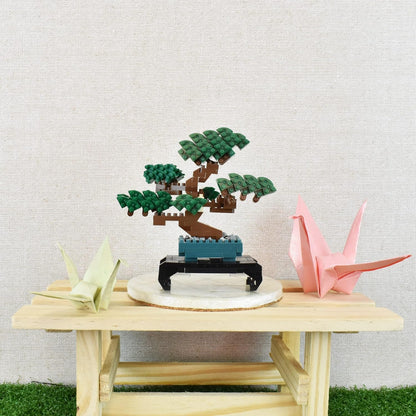 Bandai Nanoblock: Object -  Bonsai Building Block Figure (Nbc224)