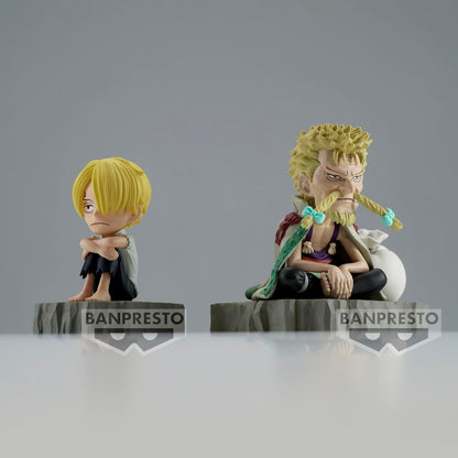 BANPRESTO ONE Piece World COLLECTABLE Figure Log Stories - Sanji & ZEFF