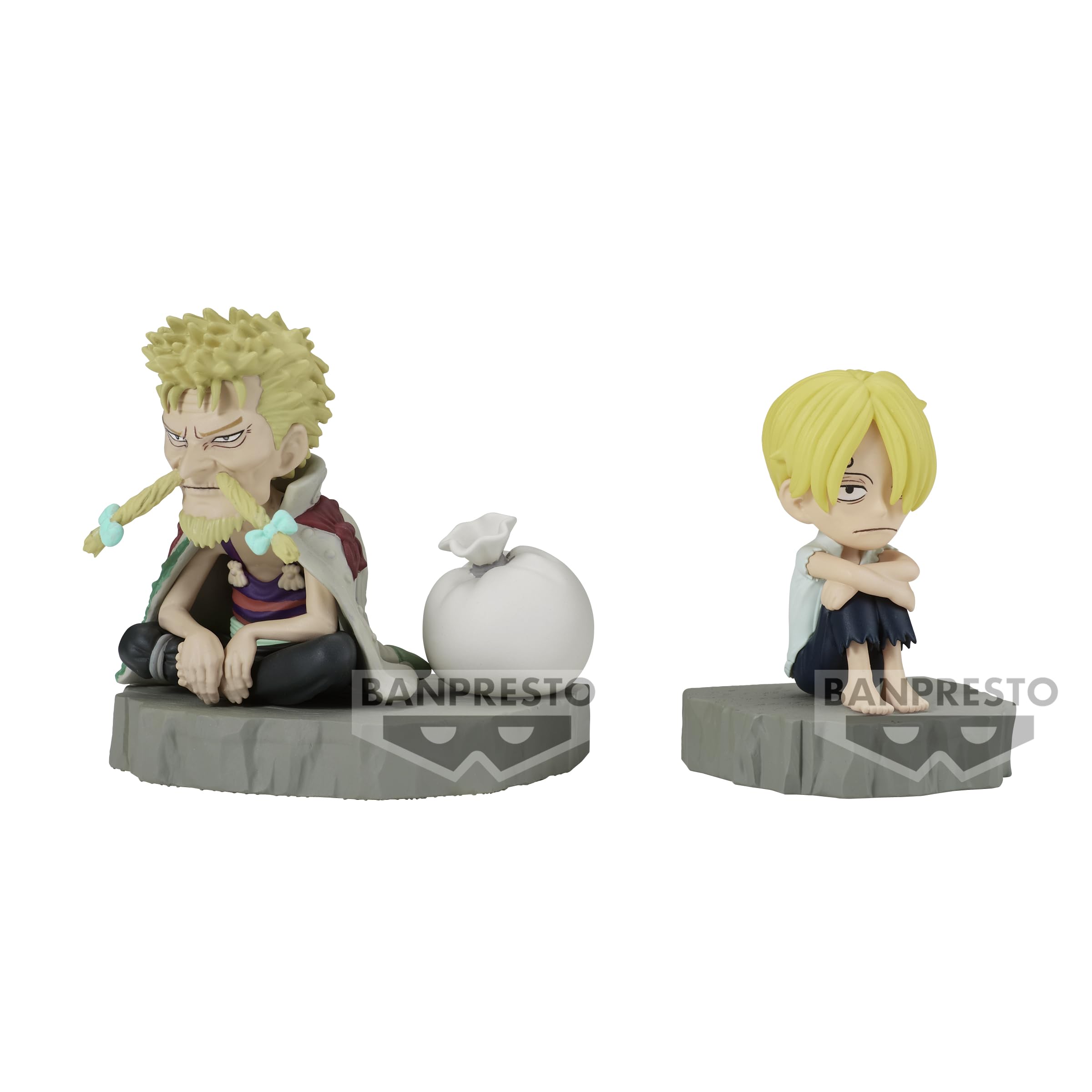 BANPRESTO ONE Piece World COLLECTABLE Figure Log Stories - Sanji & ZEFF