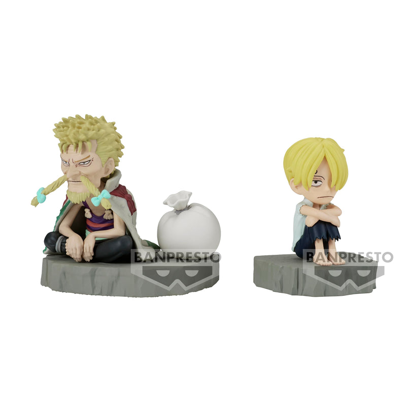 BANPRESTO ONE Piece World COLLECTABLE Figure Log Stories - Sanji & ZEFF