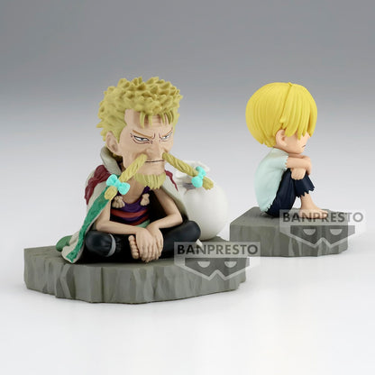 BANPRESTO ONE Piece World COLLECTABLE Figure Log Stories - Sanji & ZEFF