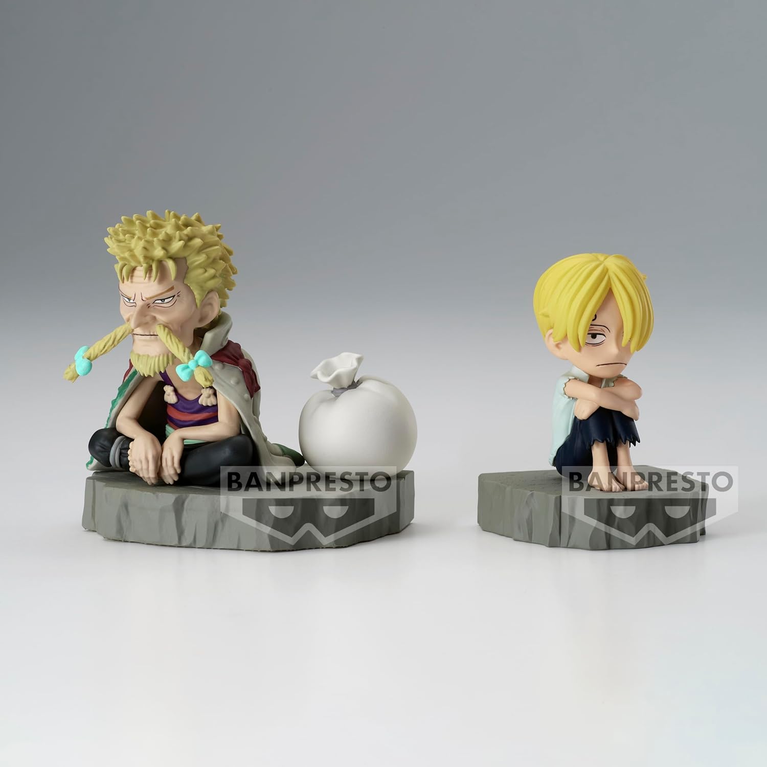 BANPRESTO ONE Piece World COLLECTABLE Figure Log Stories - Sanji & ZEFF