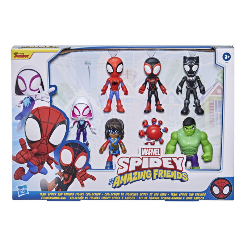 SPIDEY AND HIS AMAZING FRIENDS TEAM SPIDEY AND FRIENDS FIG PK