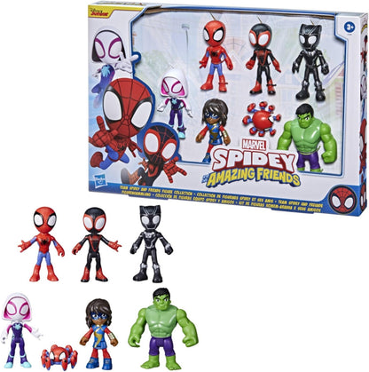 SPIDEY AND HIS AMAZING FRIENDS TEAM SPIDEY AND FRIENDS FIG PK