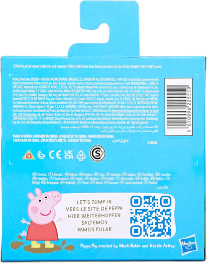 Peppa Pig Toys Peppa's Best Friends Emily Elephant and Freddy Fox 2-Pack, 3-Inch Scale Preschool Toy