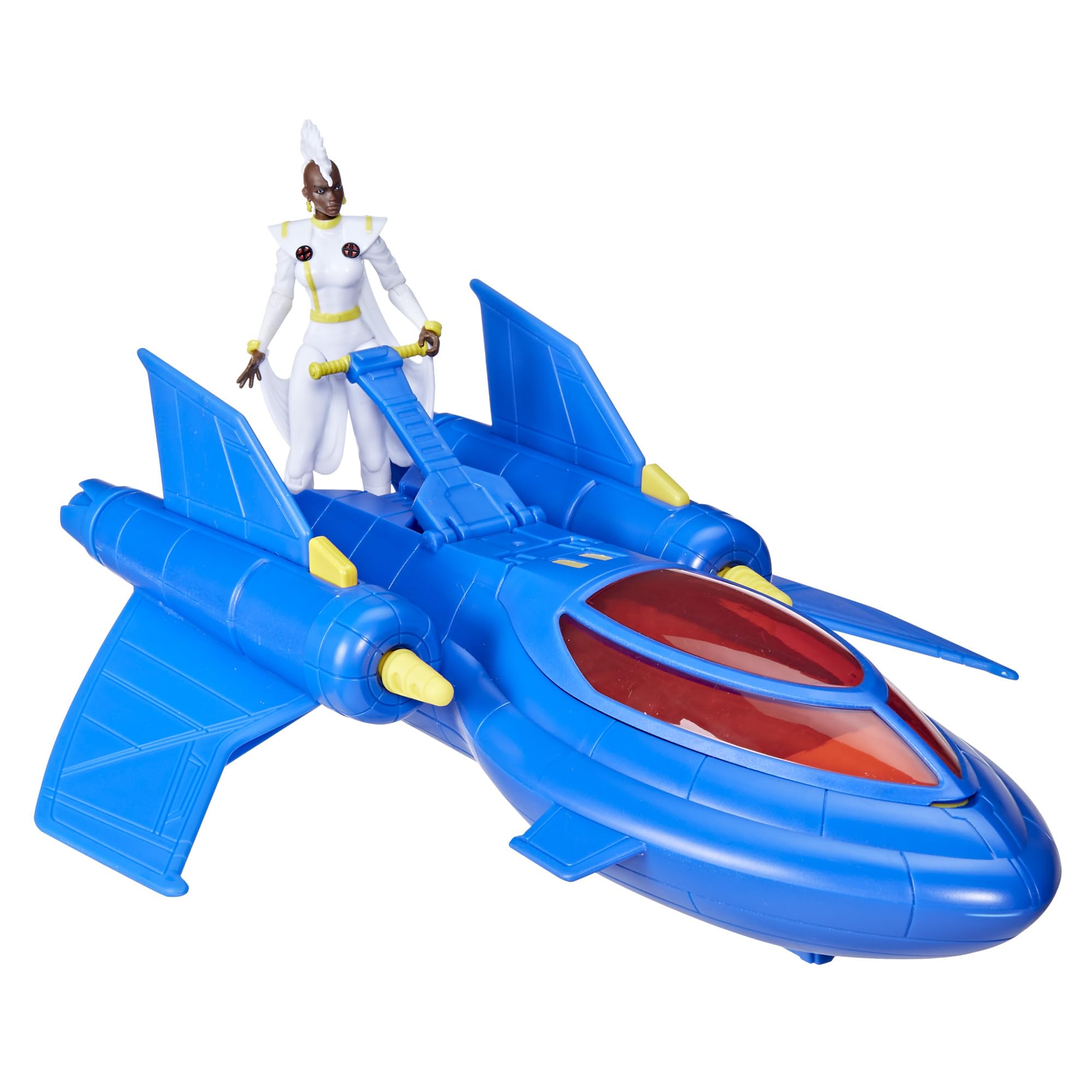 Marvel Studios X-Men '97, X-Men Team X-Jet and 10-cm Storm Figure, Super Hero Toys and Action Figures