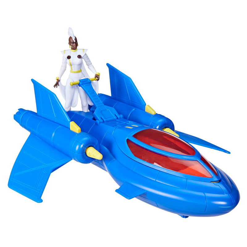 Marvel Studios X-Men '97, X-Men Team X-Jet and 10-cm Storm Figure, Super Hero Toys and Action Figures