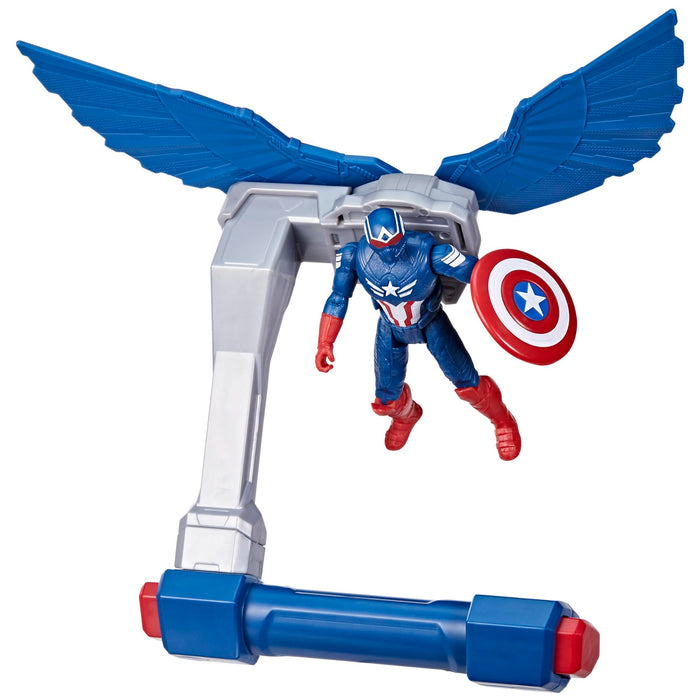 Marvel Epic Hero Series Captain America: Brave New World Flight Control Figure, Red/White/Blue