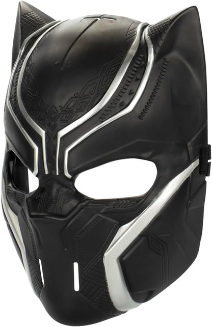 Marvel Black Panther Roleplay Mask For Kids Ages 5+, Comic & Film-Inspired Super Hero Toy With Adjustable Band, Role Playing Movie Costume Accessory, Perfect Halloween Costume For Children
