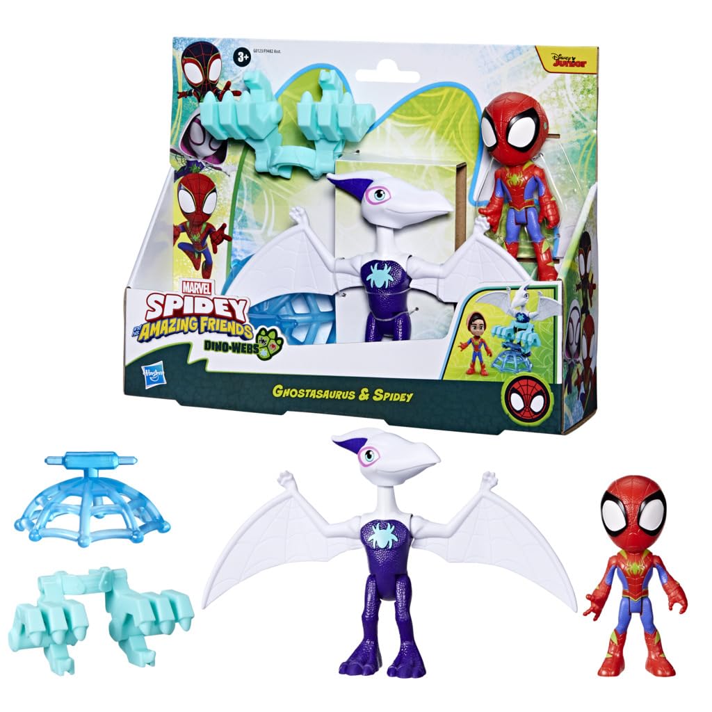 SPIDEY AND HIS AMAZING FRIENDS Hasbro Marvel LG DINO ACSRY SPIDEY