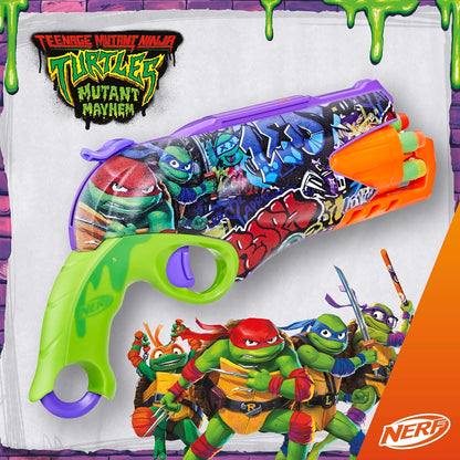 Nerf Teenage Mutant Ninja Turtles Blaster, 10 Nerf Elite Darts