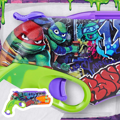 Nerf Teenage Mutant Ninja Turtles Blaster, 10 Nerf Elite Darts
